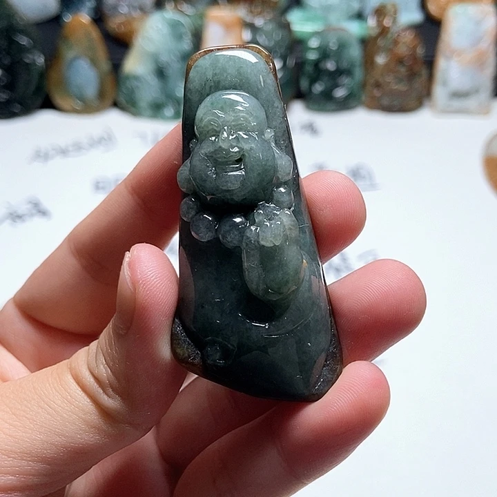 翡翠未镶嵌颈饰翡翠a货