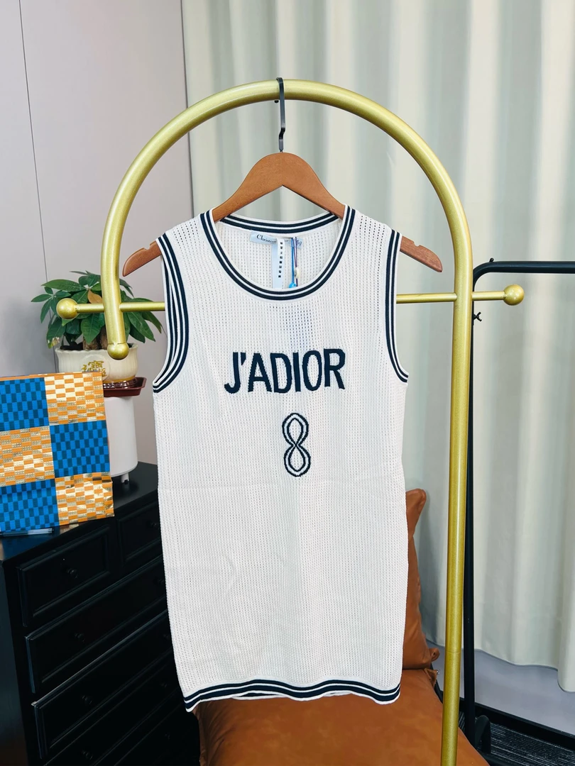 99新 DIOR/迪奥 8号针织马甲裙 36码/99新 无配件