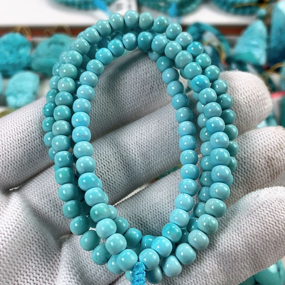 绿松石未镶嵌车挂