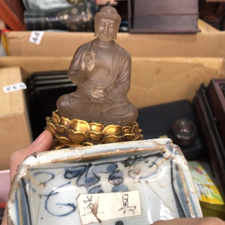 陶瓷孤品单件车里拍