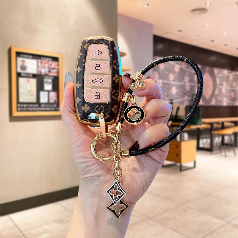 哈弗h6钥匙套第三代国潮版f7哈佛m6plus大狗车h7壳扣h2s赤兔h9包