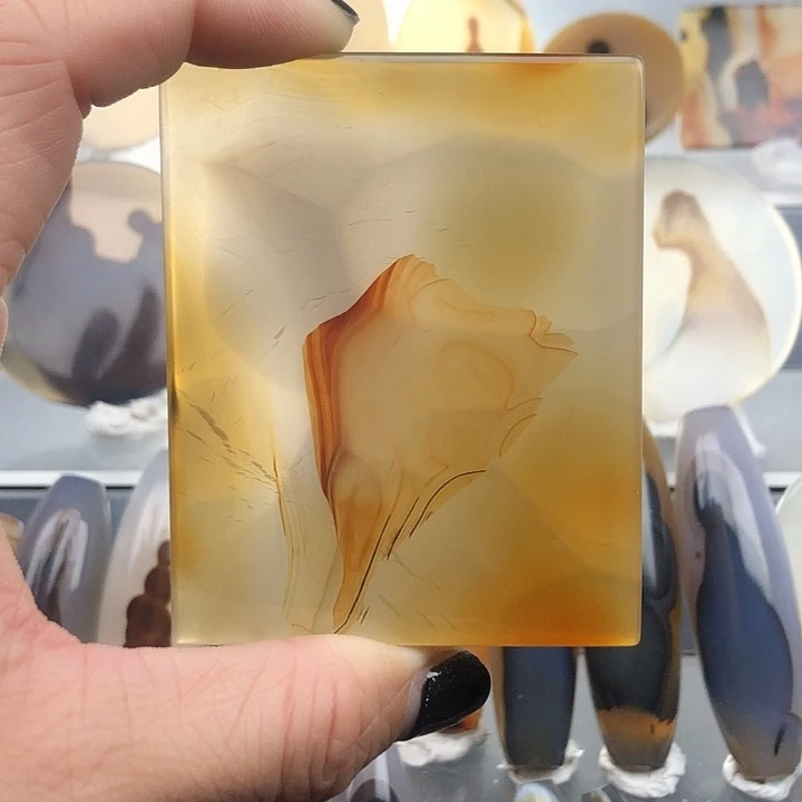 查罗石未镶嵌珠宝半成品72