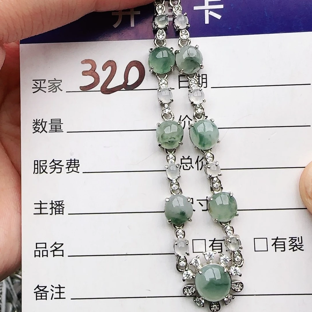 银S925镶嵌戒指翡翠戒指