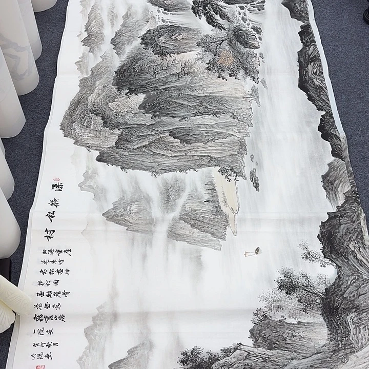 国画纯手绘国画作品