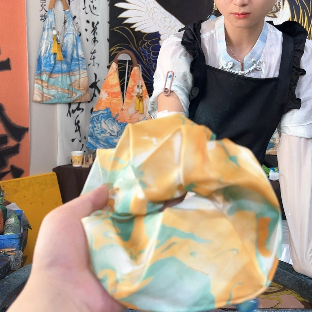 我****帅411圆饼发圈手作饰品