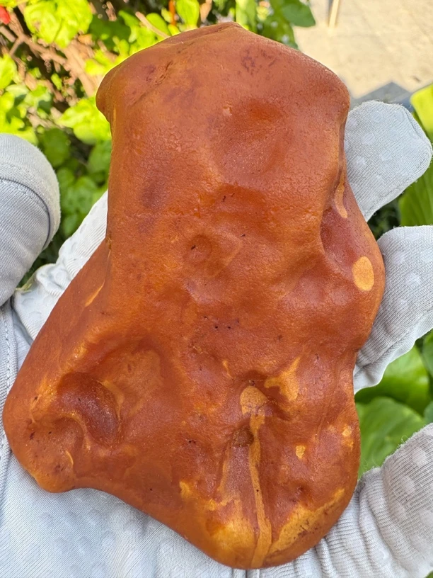 假一赔十，天然琥珀蜜蜡，蜜蜡原皮雕刻原石 号202 多样性发