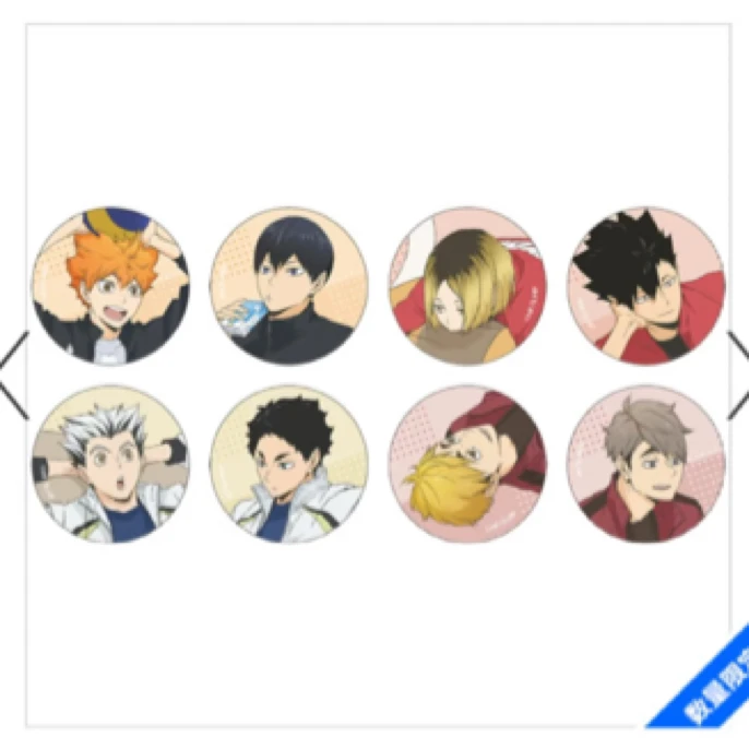 【JF2025】排球少年吉祥物吧唧 默认初伤