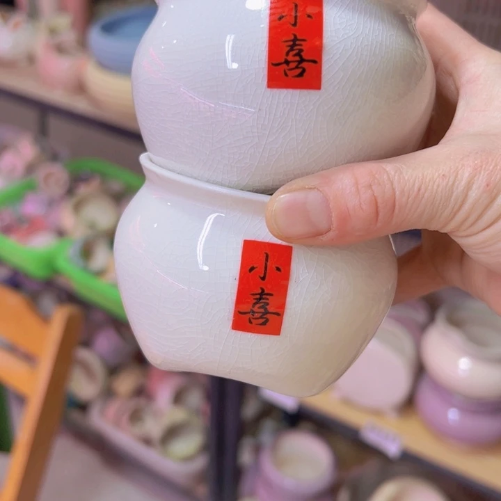 陶瓷花盆当场凑满12包邮