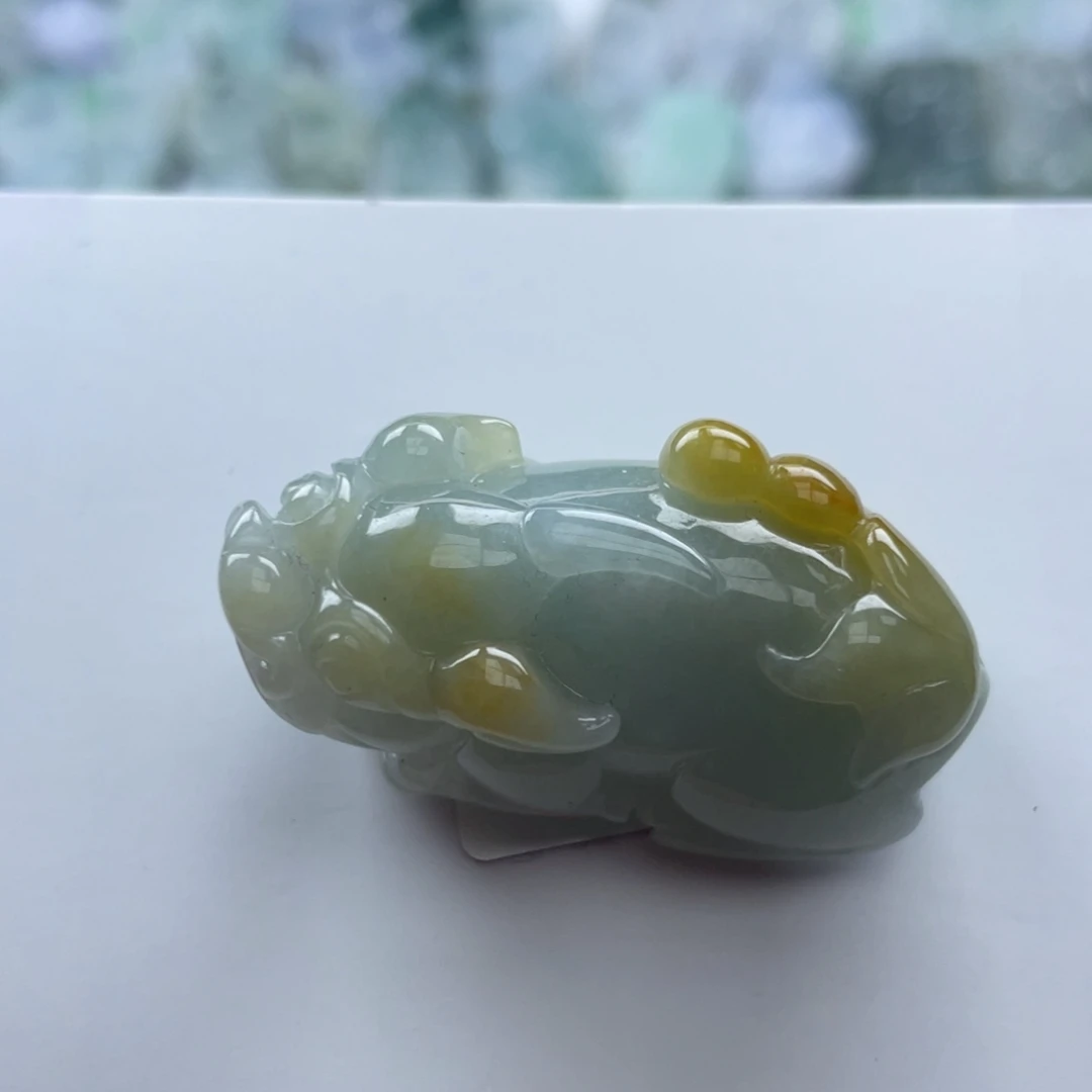 翡翠未镶嵌颈饰貔貅