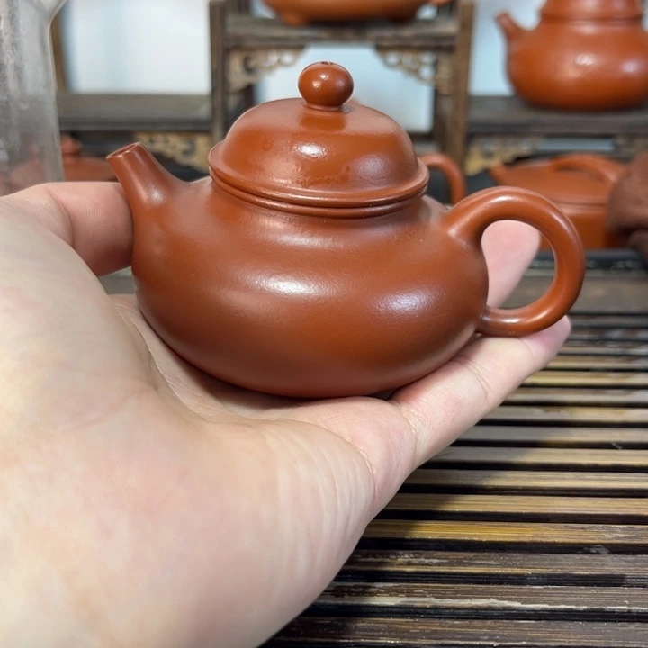 紫砂茶壶原矿紫砂手工制作