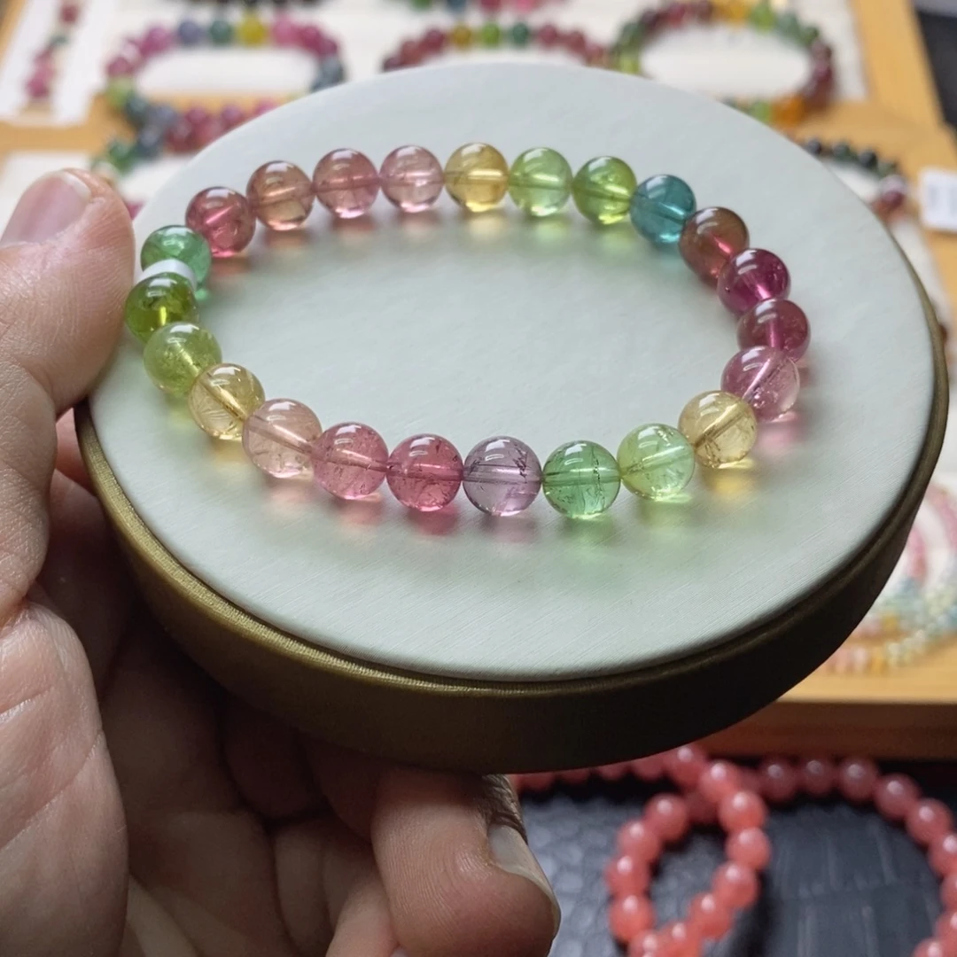 未镶嵌碧玺手链碧玺