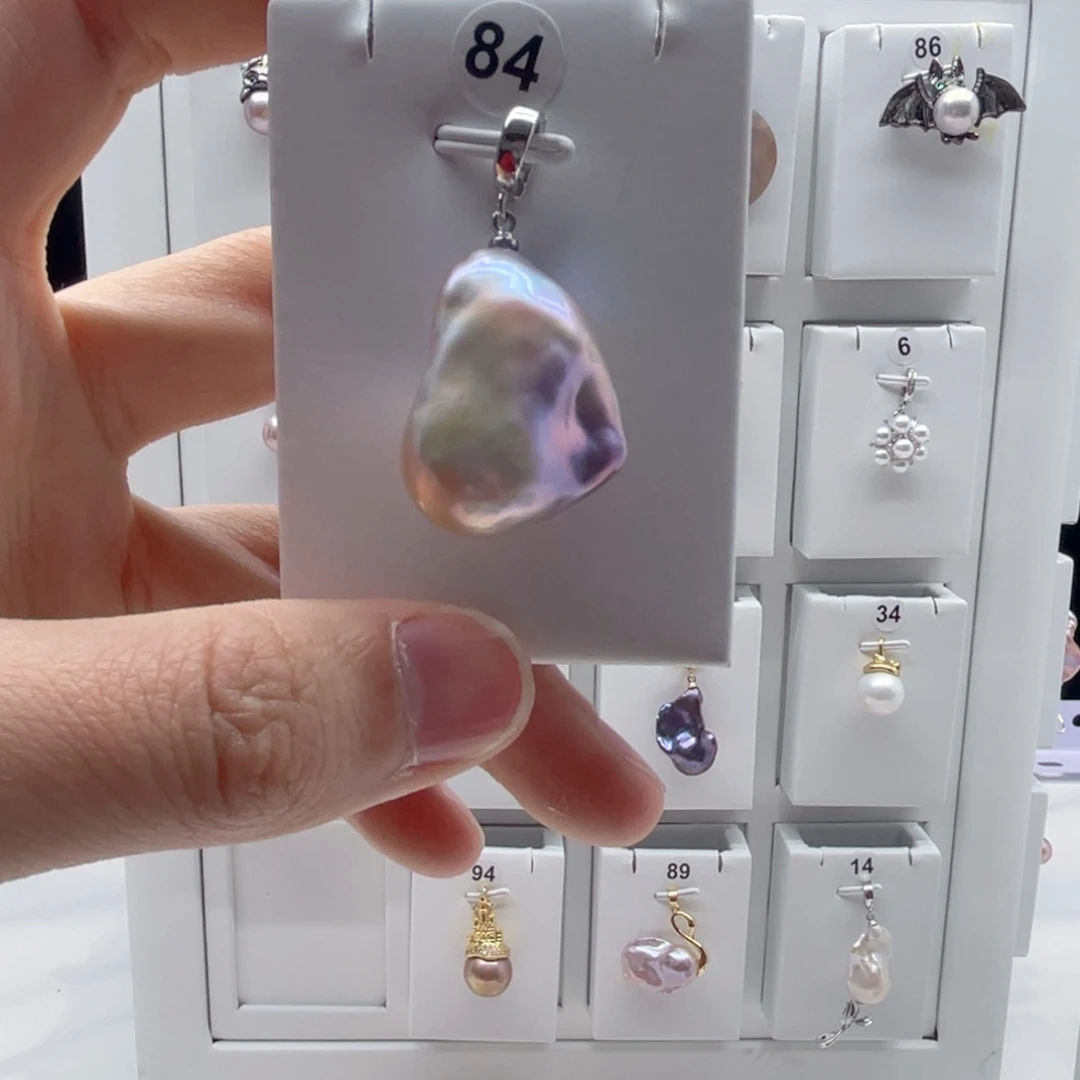 颈饰合金淡水珍珠