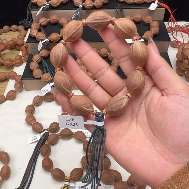 一***鱼橄榄核手串/手链梅林铁核手串17/26