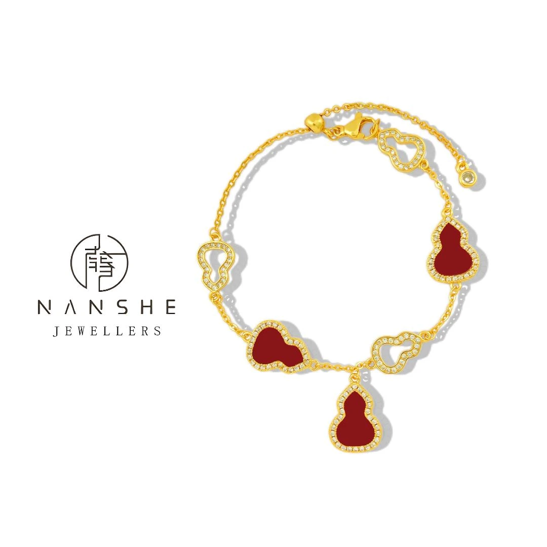 NANSHE/南奢 原创首发六个葫芦手链 本命年手链