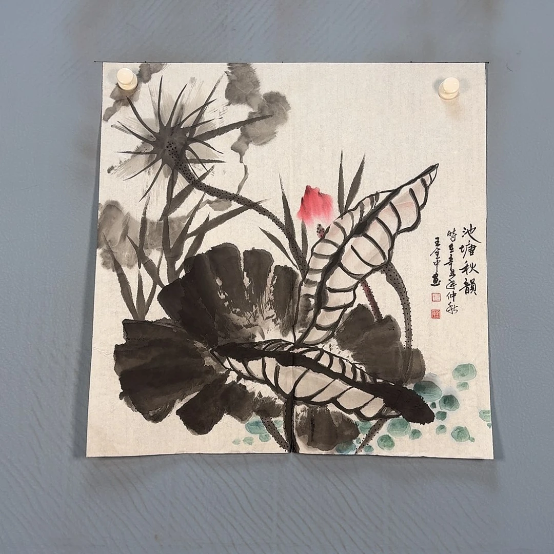 国画152 牡丹一如你初来