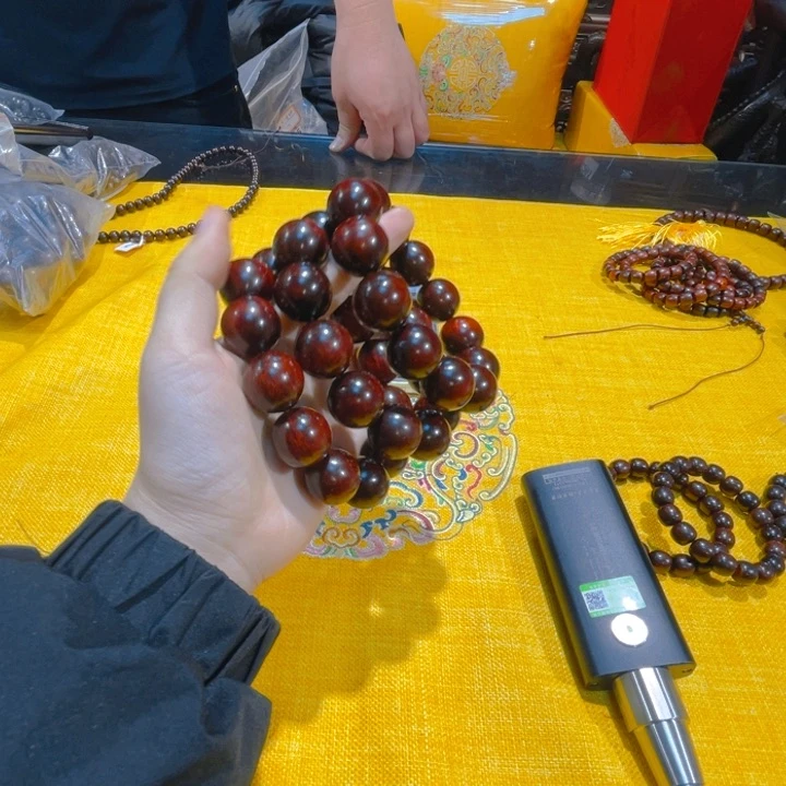 檀香紫檀（小叶紫檀）2.0水波金星顶泥玉化280号