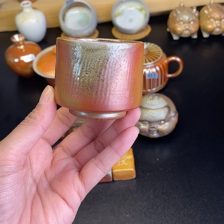 燃薪柴烧茶茶器主人杯