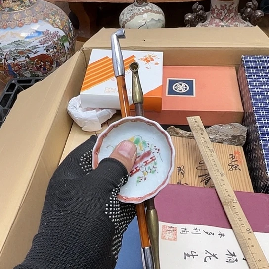 瓷片摆件工艺品瓷器摆件777