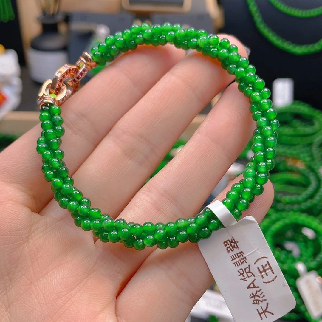 翡翠颈饰未镶嵌手链卡3