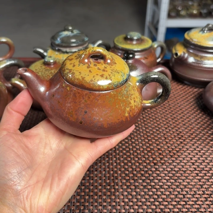 紫砂茶杯汉唐石瓢