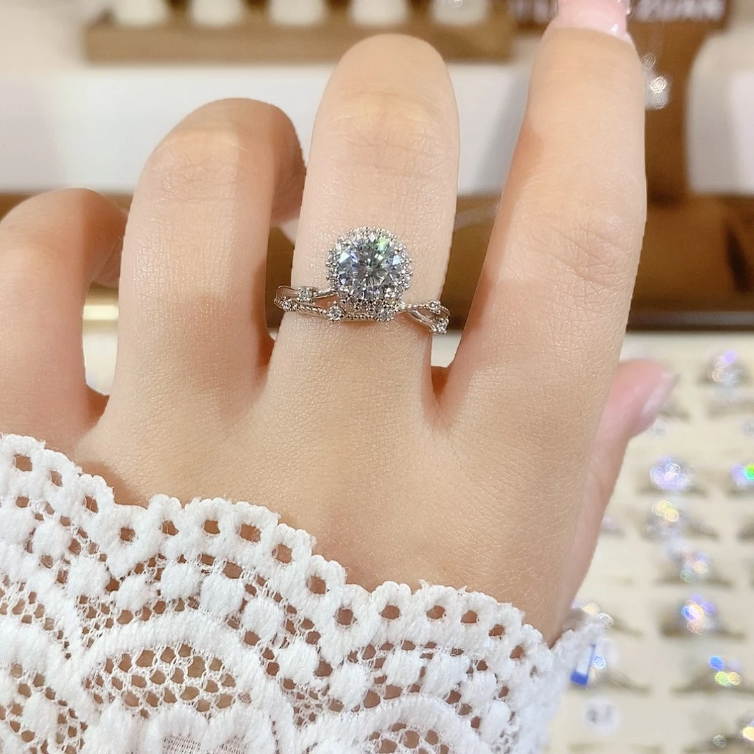 925银灿若星河1ct23改圈口