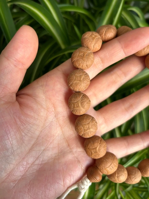 尼泊尔麒麟手持放漏  16mm高瓷度厚肉粉皮18颗麒麟眼手持