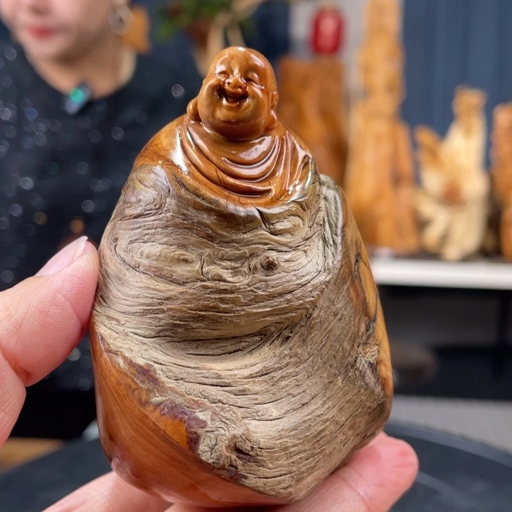 柏木（崖柏）手把件