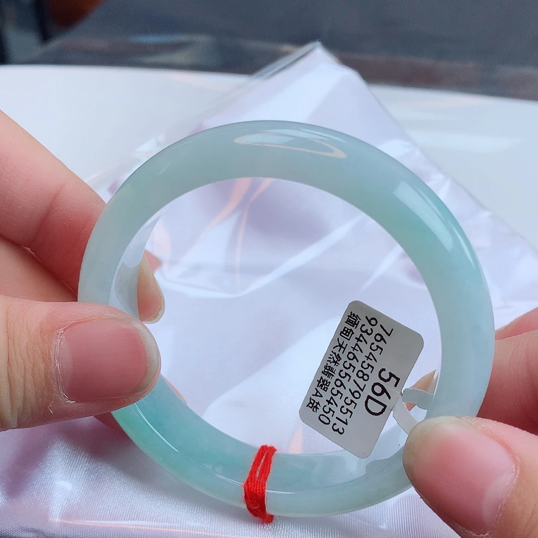 翡翠手镯未镶嵌天然缅甸翡翠A货手镯