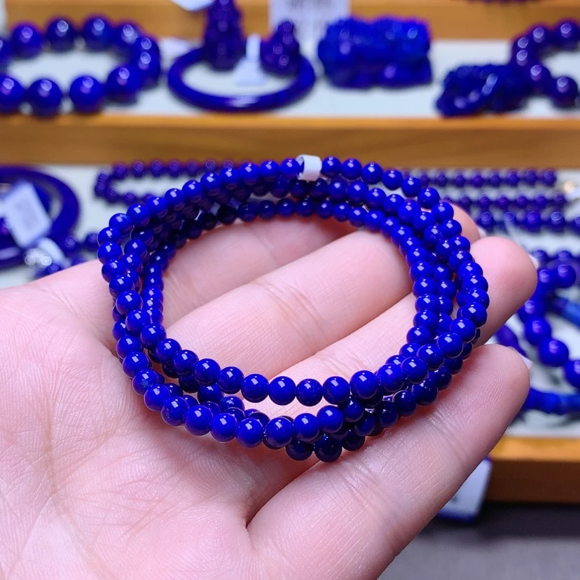【闪购商品】青金石手串未镶嵌4m多圈