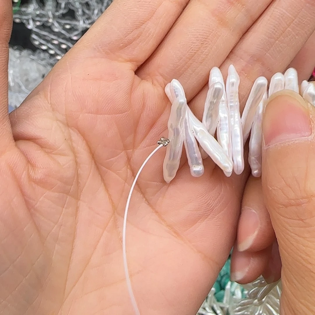 玛瑙/玉髓合金珠宝半成品珍珠20mm10颗