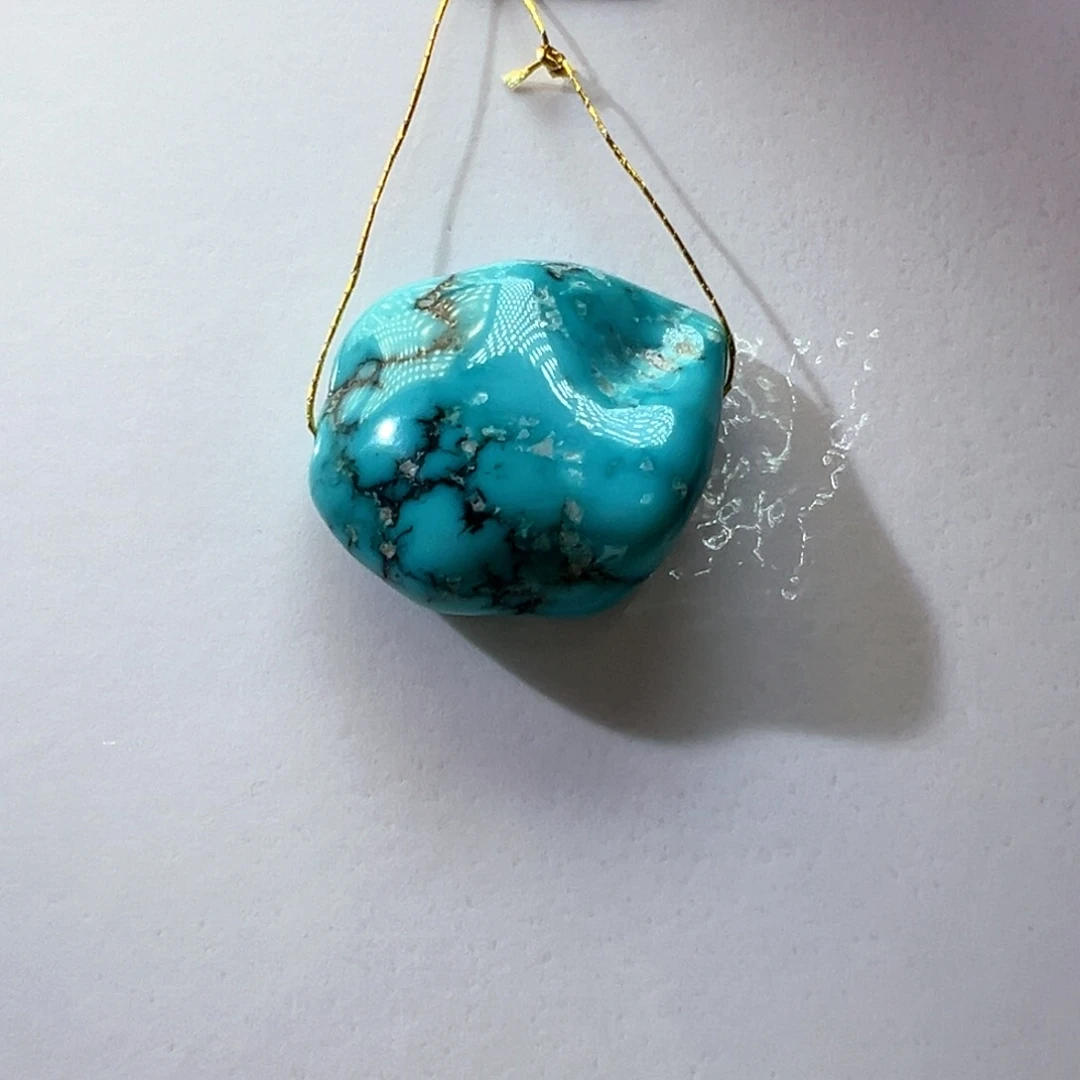 绿松石未镶嵌挂件