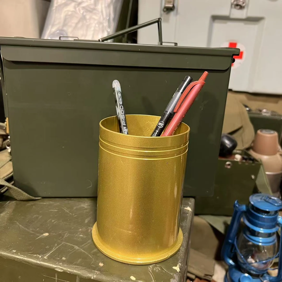 正品85笔筒烟灰缸办公文具高14公分