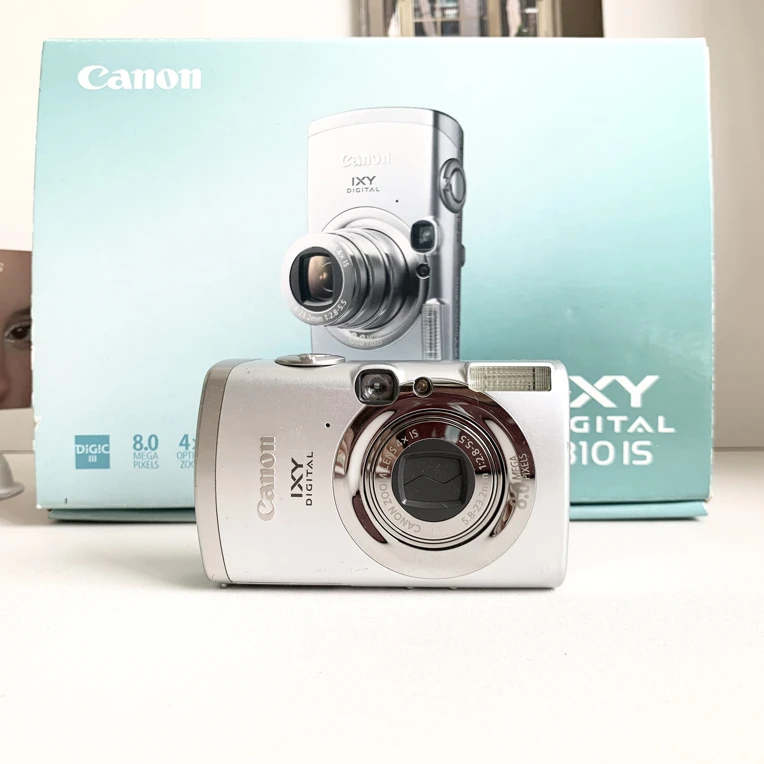 9新 Canon/佳能 Ixus950日版银色 带原盒800万像素四倍变焦