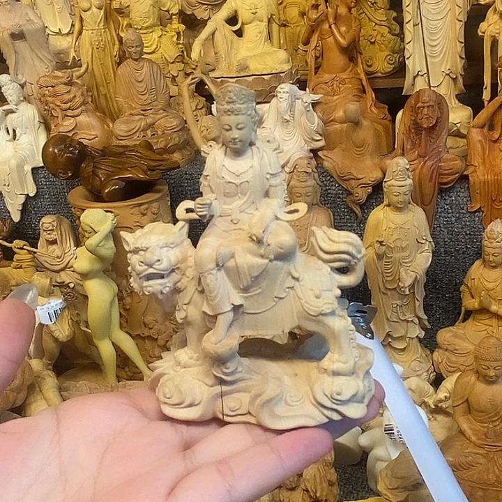 黄杨木黄杨木瑕疵文殊