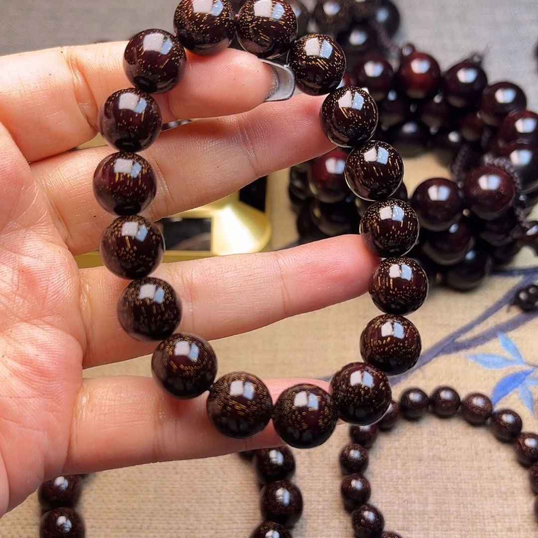 檀香紫檀（小叶紫檀）1.2 17颗爆星