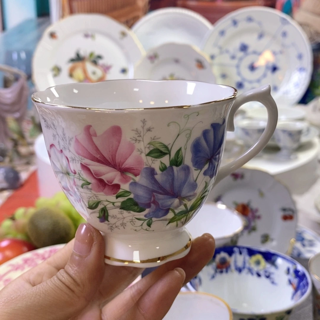 瓷器欧瓷咖啡杯水晶杯