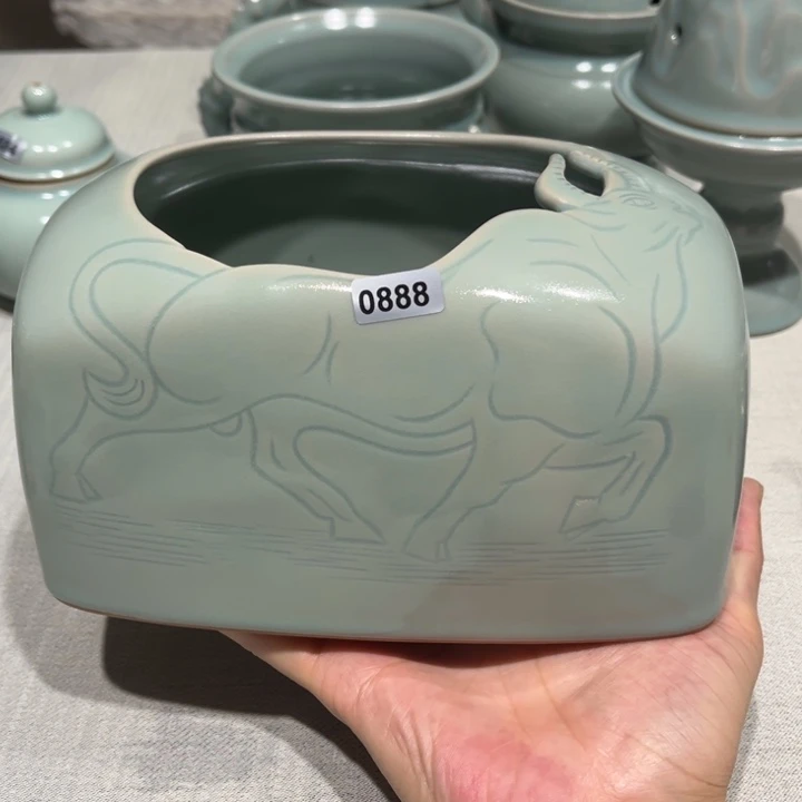 汝瓷0888 青鸾汝瓷汝州发货