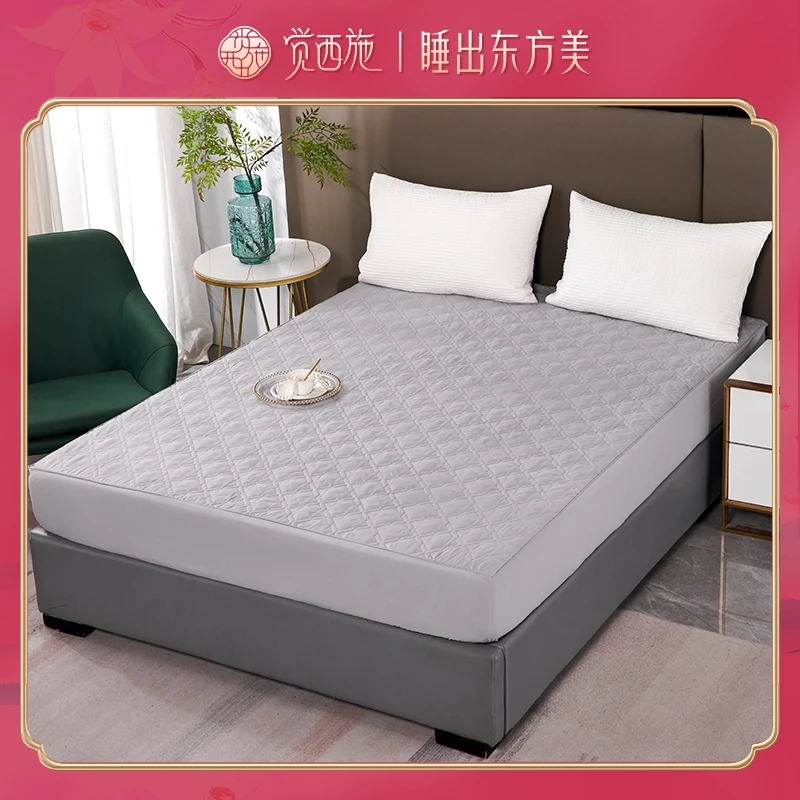 【尾单折扣】觉西施*抑菌防螨加厚裥棉床笠