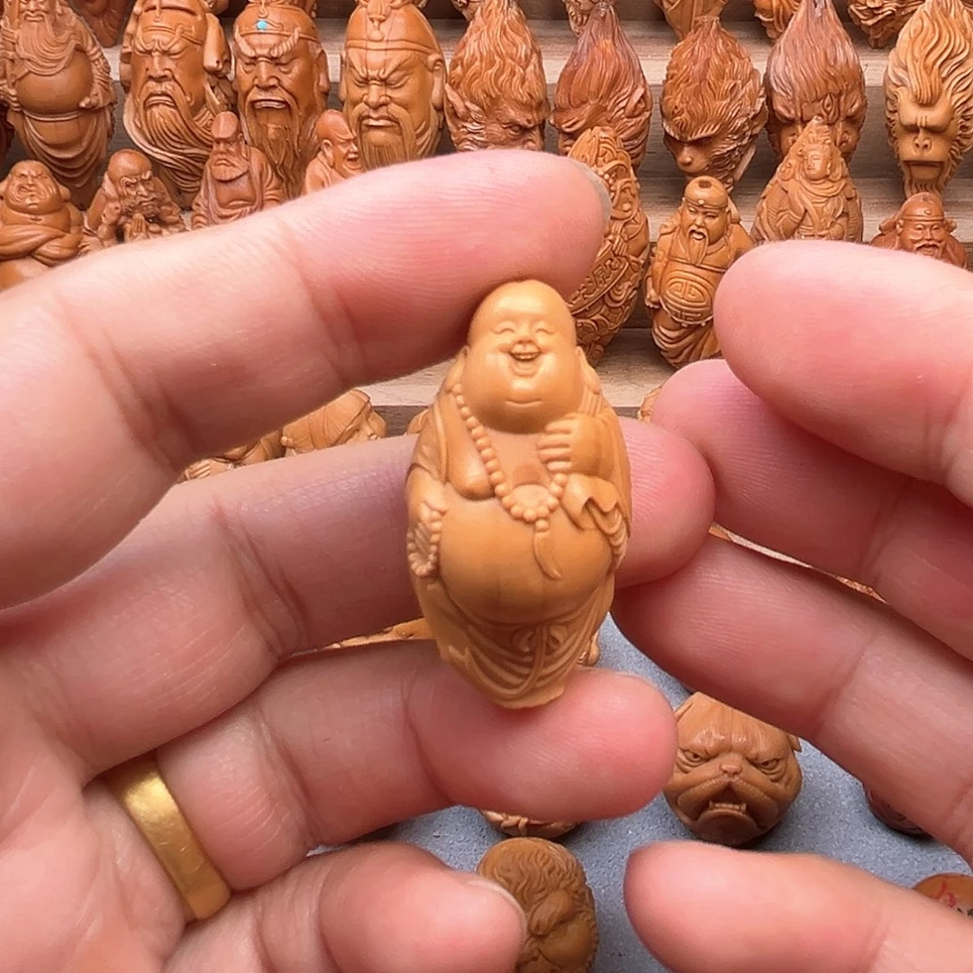 橄榄核吊坠软**金弥勒福利