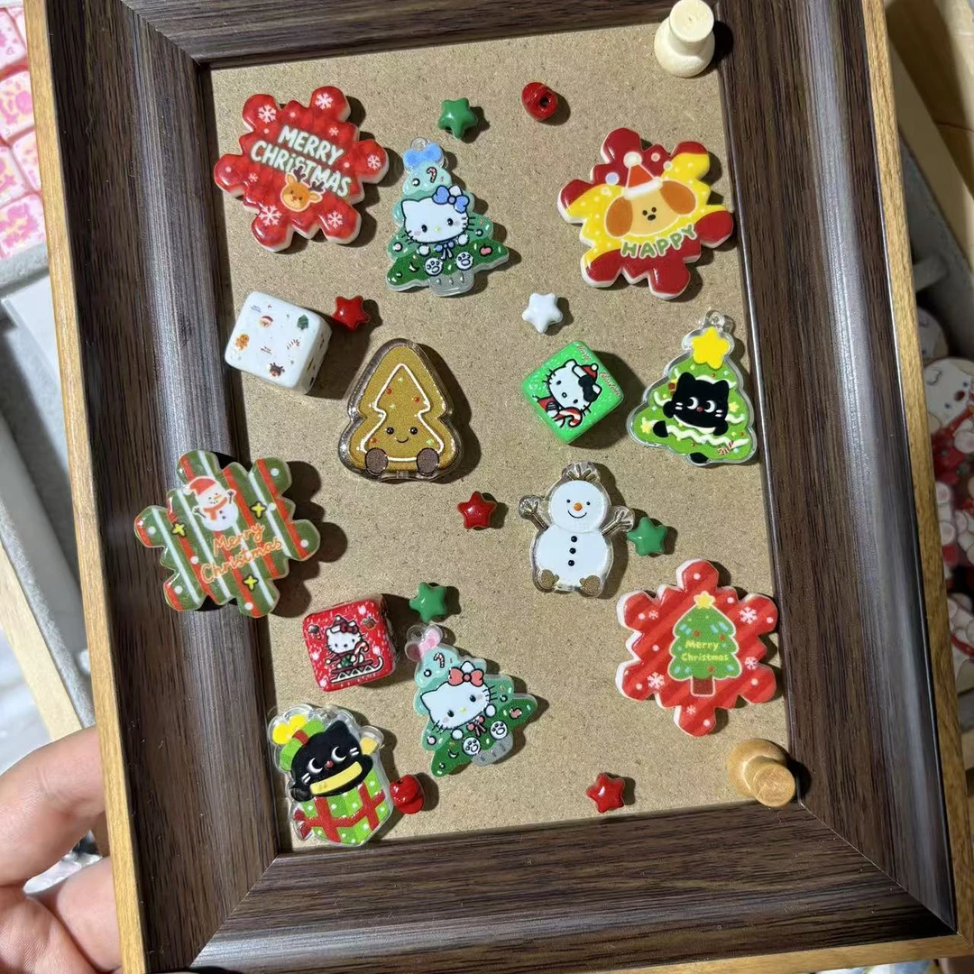 diy亚克力饰品珠子配件2025手机链合金包链diy