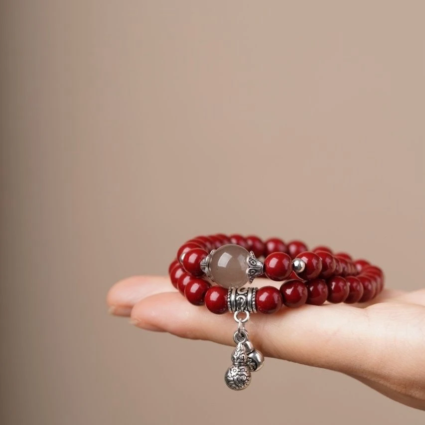 含辰砂工艺品331 精品手串 无礼盒