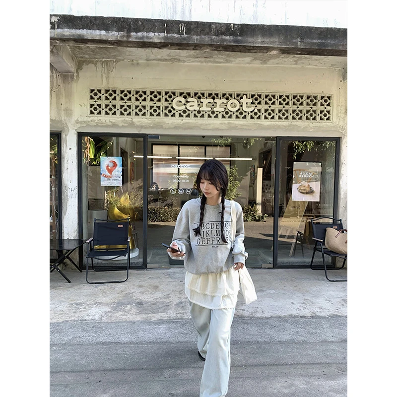 香香的蕉 韩味十足!花边屁帘女叠穿百搭神器春夏一片式系带半身裙