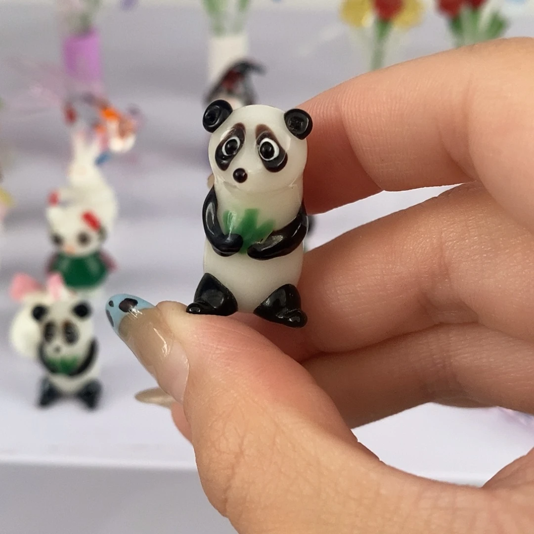 S***沐手工艺品琉璃熊猫