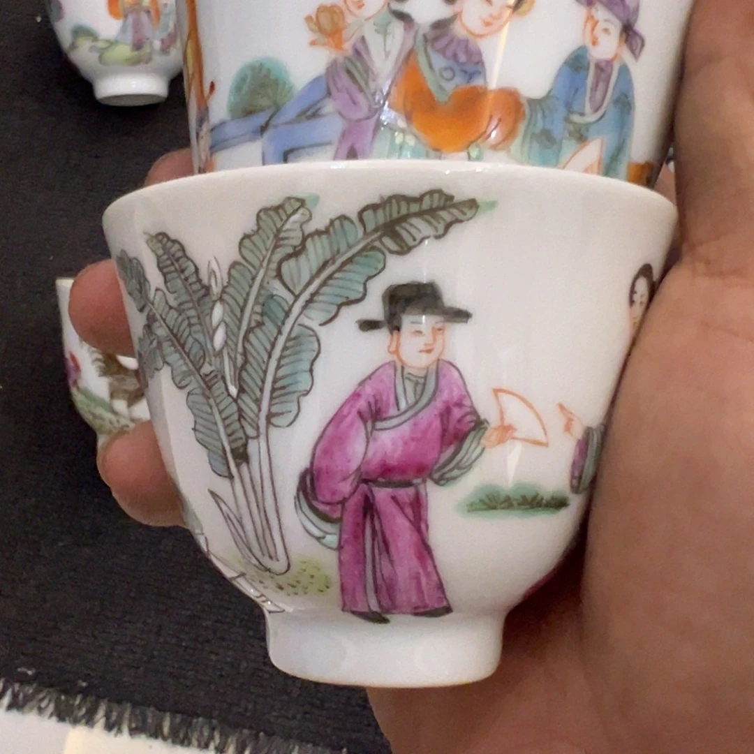 土***人瓷片瓷器摆件、茶室雅器