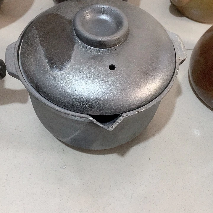 砂水**香瑕疵双耳3升药壶捡漏