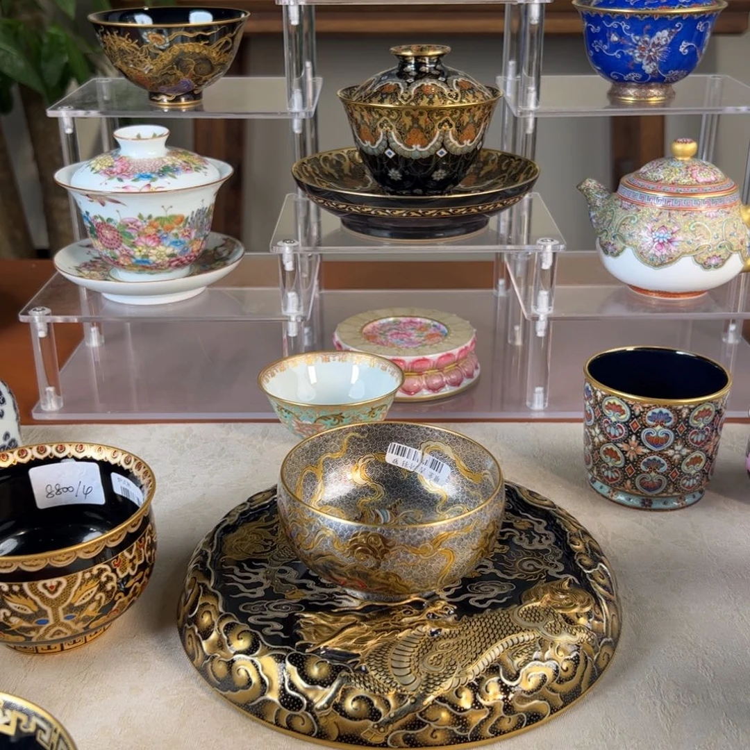 小**?纯手工手绘 高端茶器