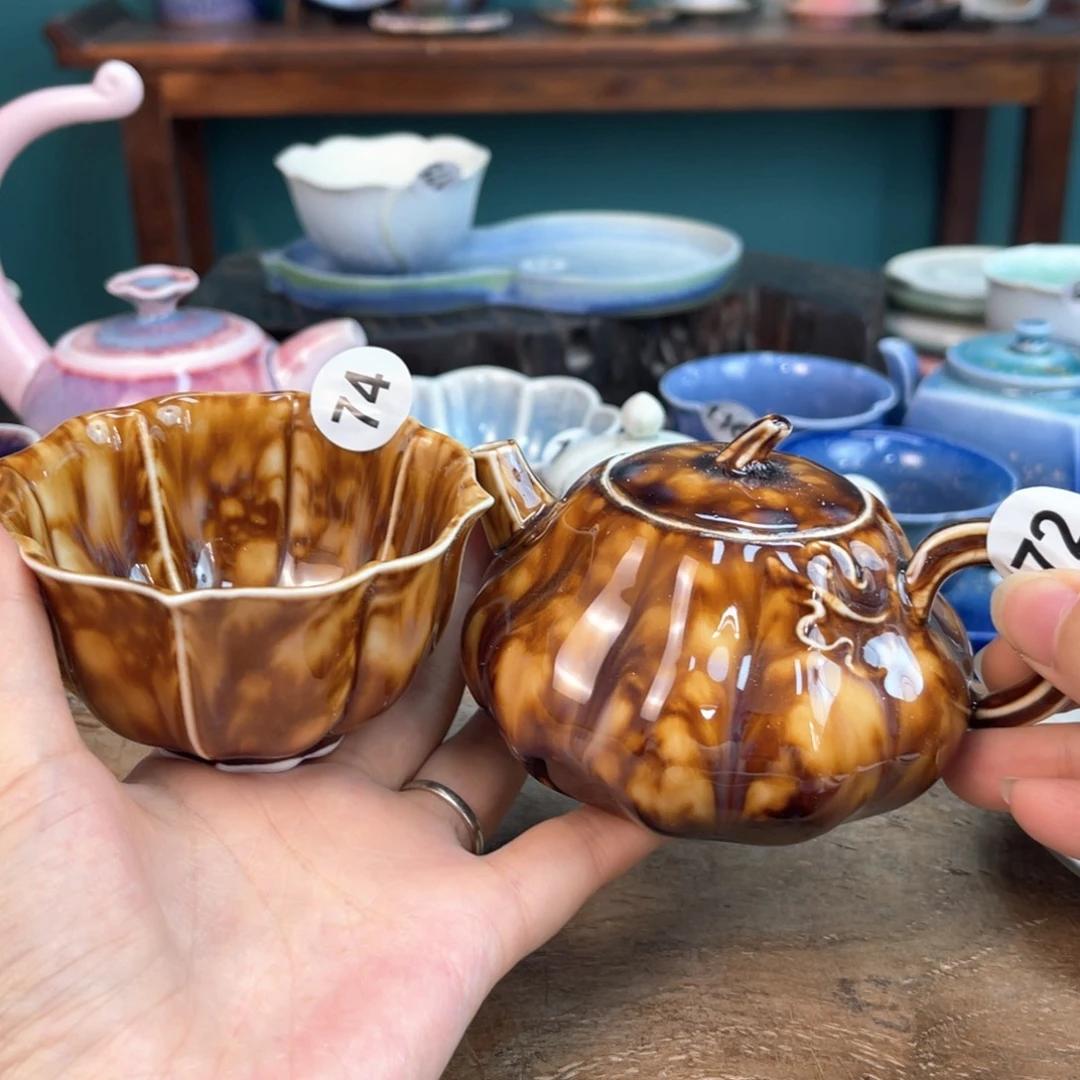 猫***橘景德镇高温颜色釉