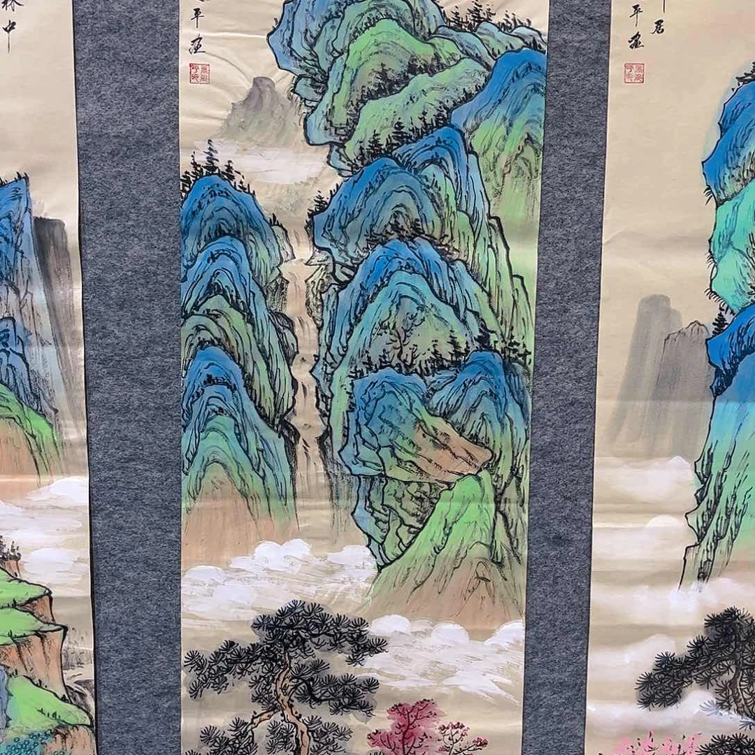 国画手绘国画作品