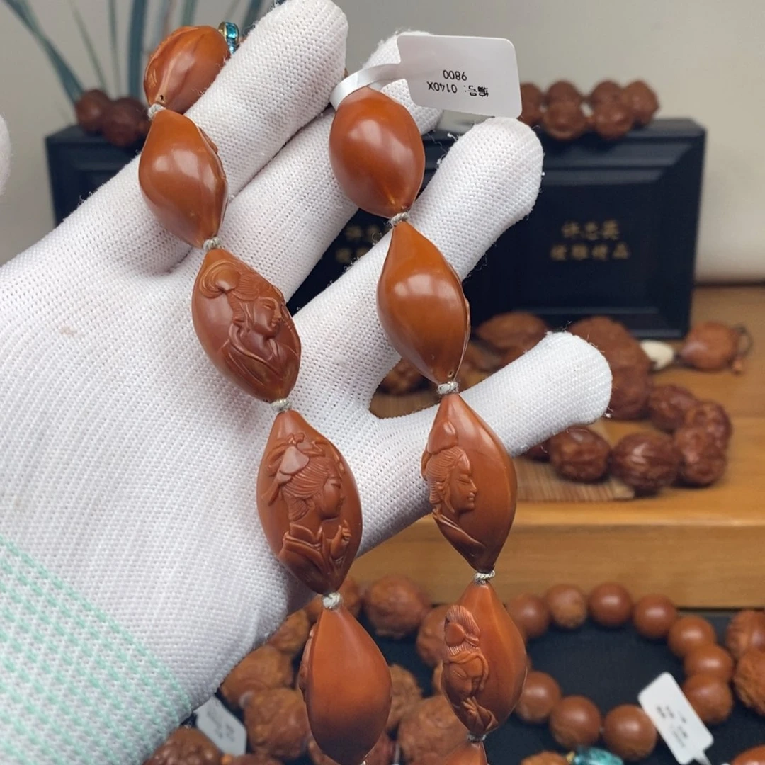 手串橄榄核曹华老师十二金钗