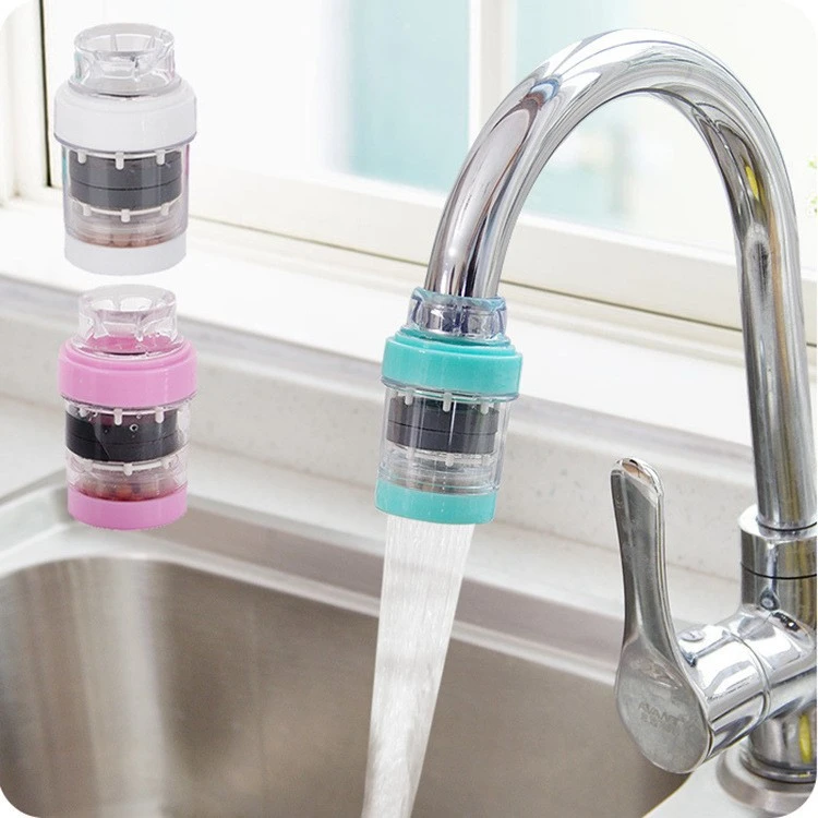 现货麦饭石磁化净水器 家用厨房自来水过滤器 浴室水龙头滤水器